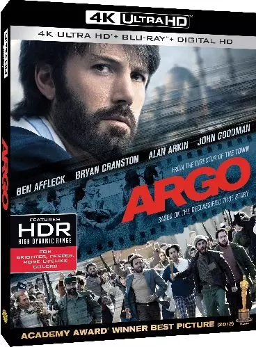 Operacja Argo, Blu-ray + Blu-ray 4K - Filmy