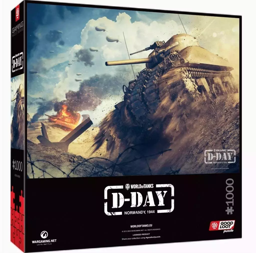 Puzzle 1000 World of Tanks D-Day - Puzzle
