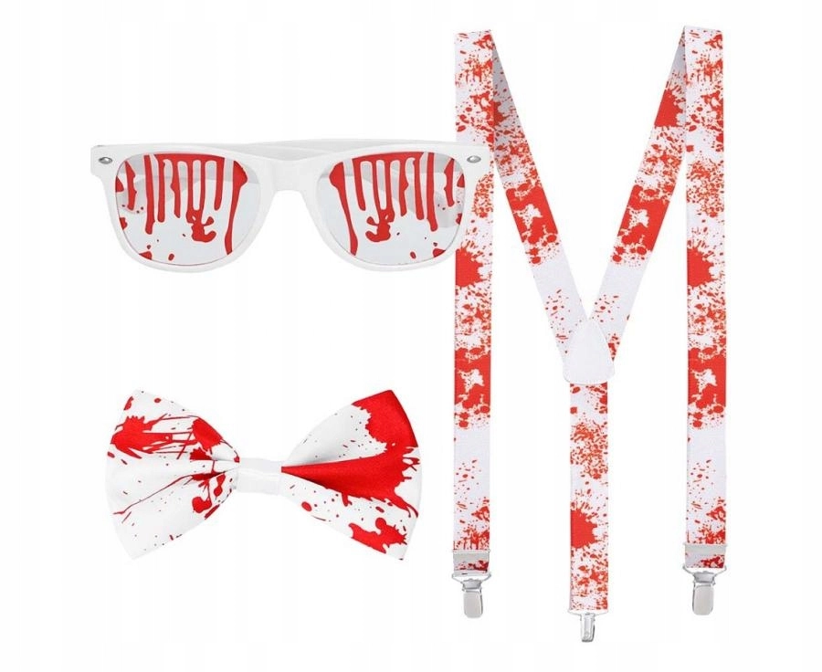 Zestaw Bloody (okulary, muszka, szelki) - Książki