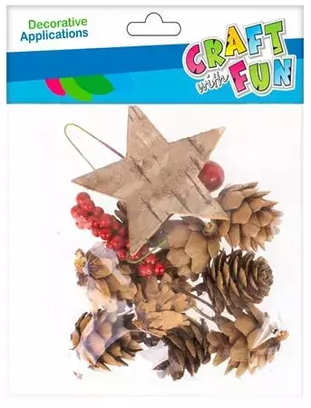 Ozdoby świąteczne, szyszki - Książki