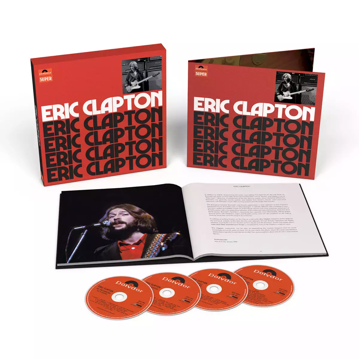 Eric Clapton (Anniversay Deluxe Limited Edition), 4 CD - Muzyka