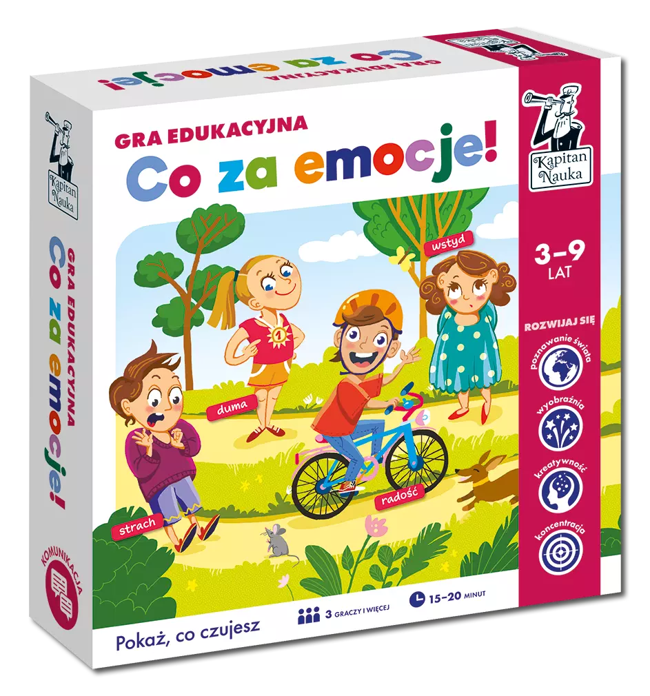 Gra edukacyjna. Co za emocje! - Gry