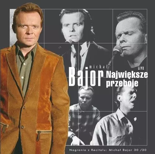 Michał Bajor. Największe przeboje live, 2 CD - Muzyka