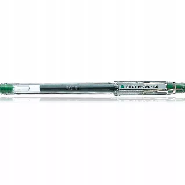 Cienkopis żelowy PILOT G-TEC-C4 zielony - Papiernicze i szkolne