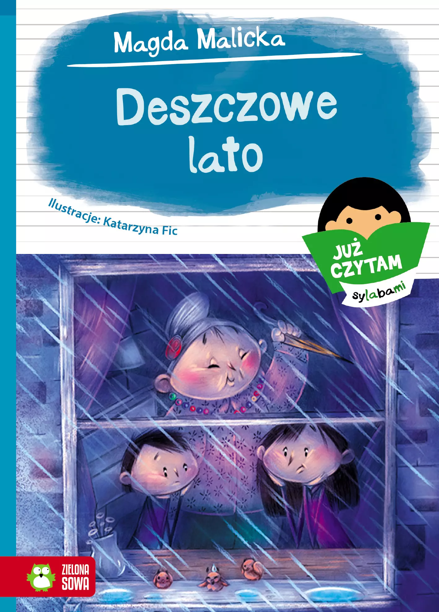 Już czytam sylabami. Deszczowe lato - Książki