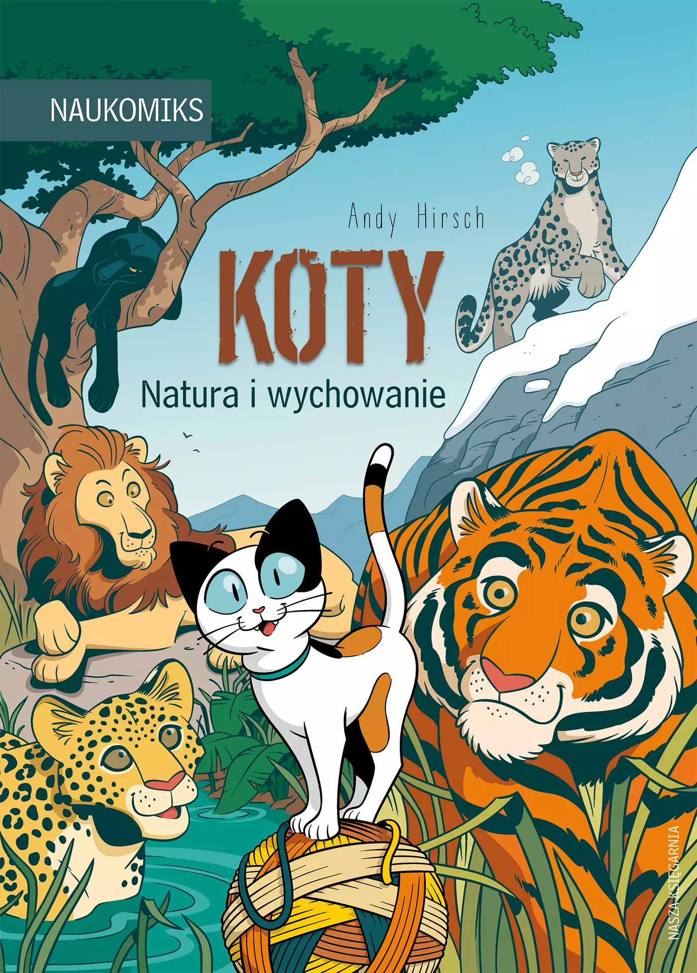 Koty. Natura i wychowanie - Książki