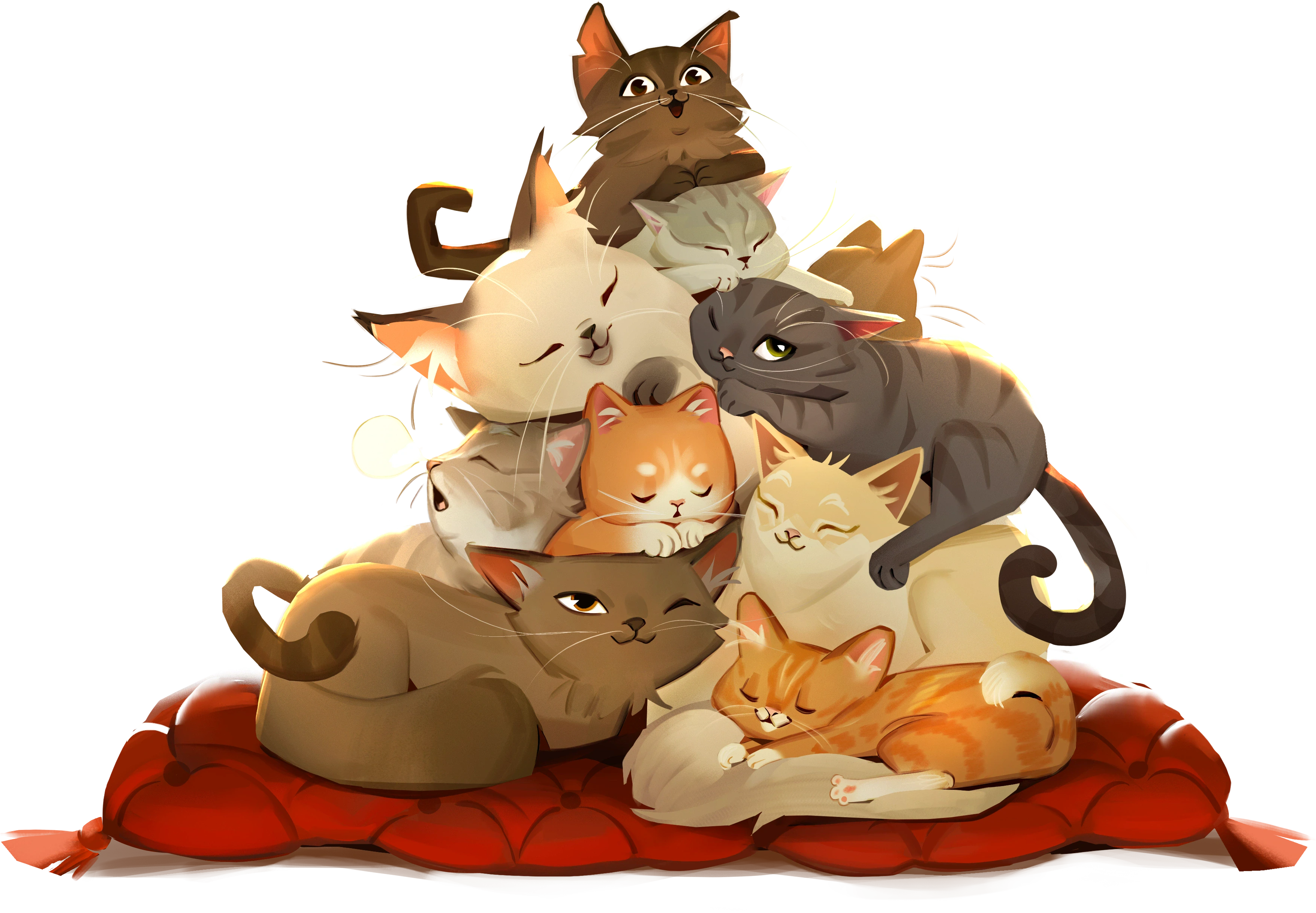 Purrramida - Gry
