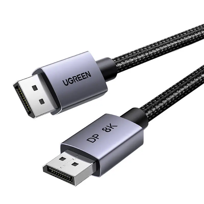Kabel UGREEN DP120 DisplayPort 1.4 1m (czarny) - Elektronika i akcesoria