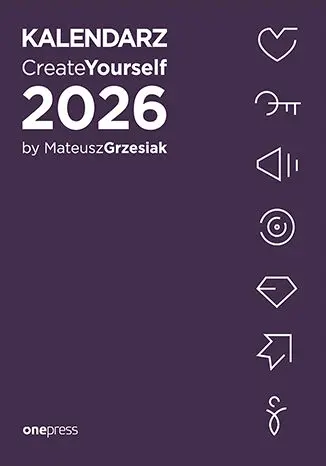 Kalendarz Create Yourself 2026 - Książki