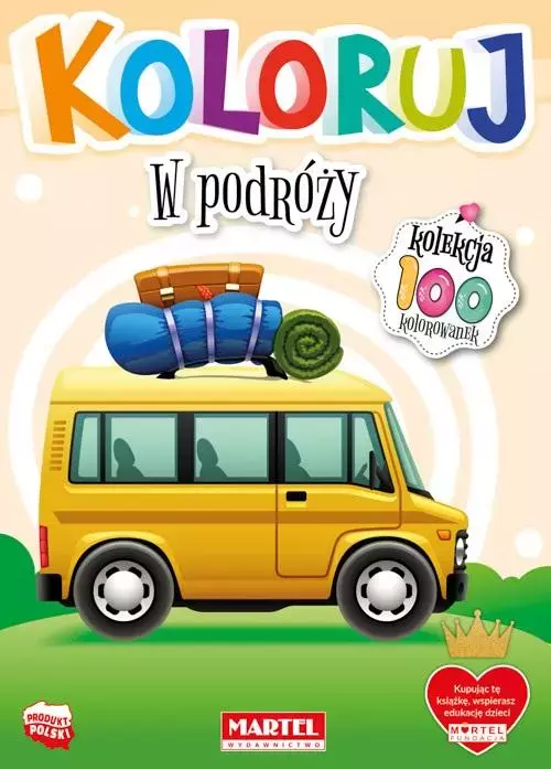 Koloruj - w podróży - Książki