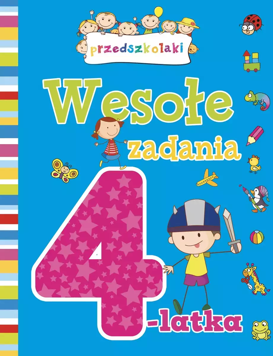 Wesołe zadania 4-latka - Książki
