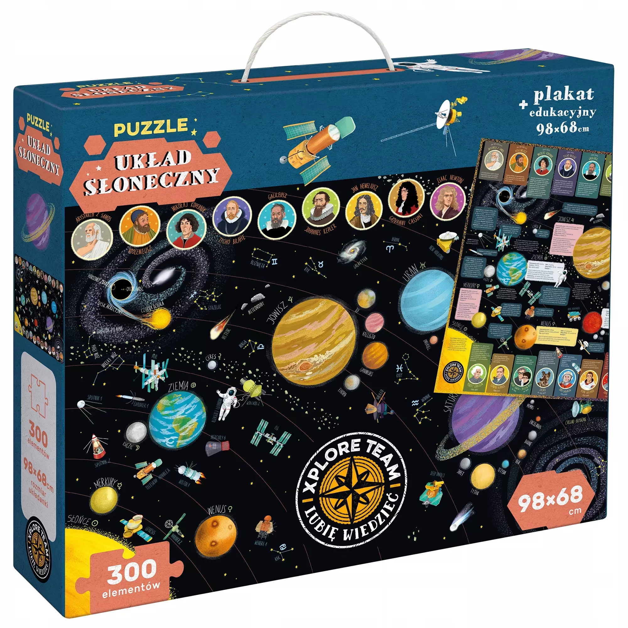 Puzzle 300 elementów. Układ słoneczny - Puzzle