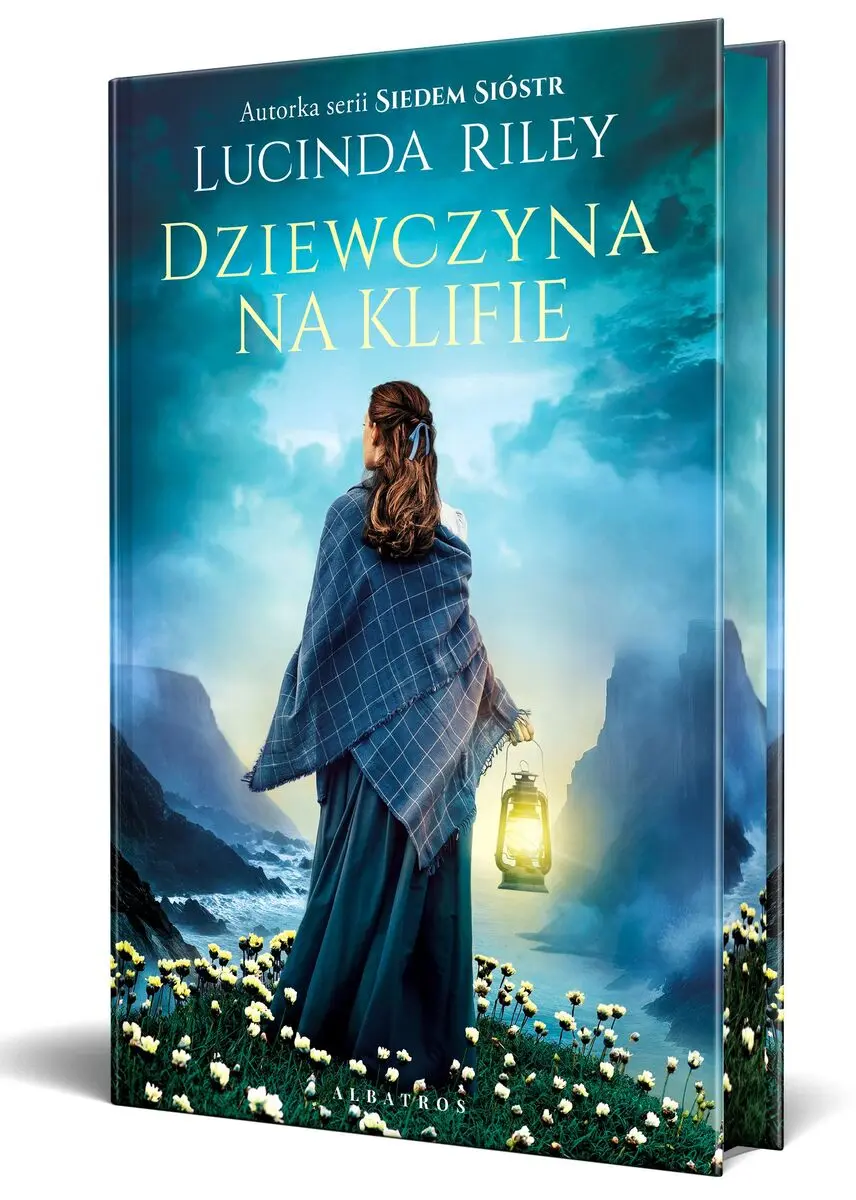 Dziewczyna na klifie (barwione krawędzie) - Książki