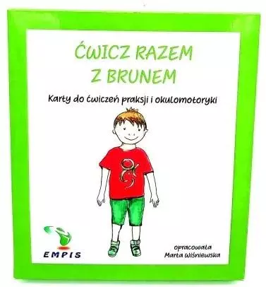 Ćwicz razem z sensorycznym Brunem - Książki