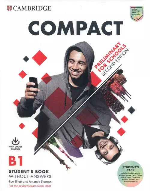 Compact. Preliminary for Schools. B1 Student's Book - Książki