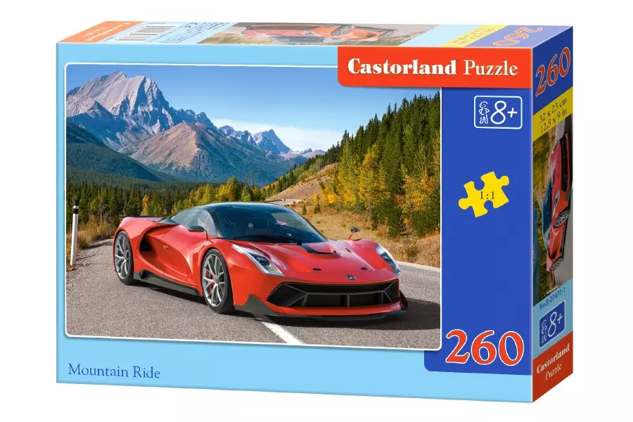 Puzzle 260 elementów. Górska jazda - Puzzle