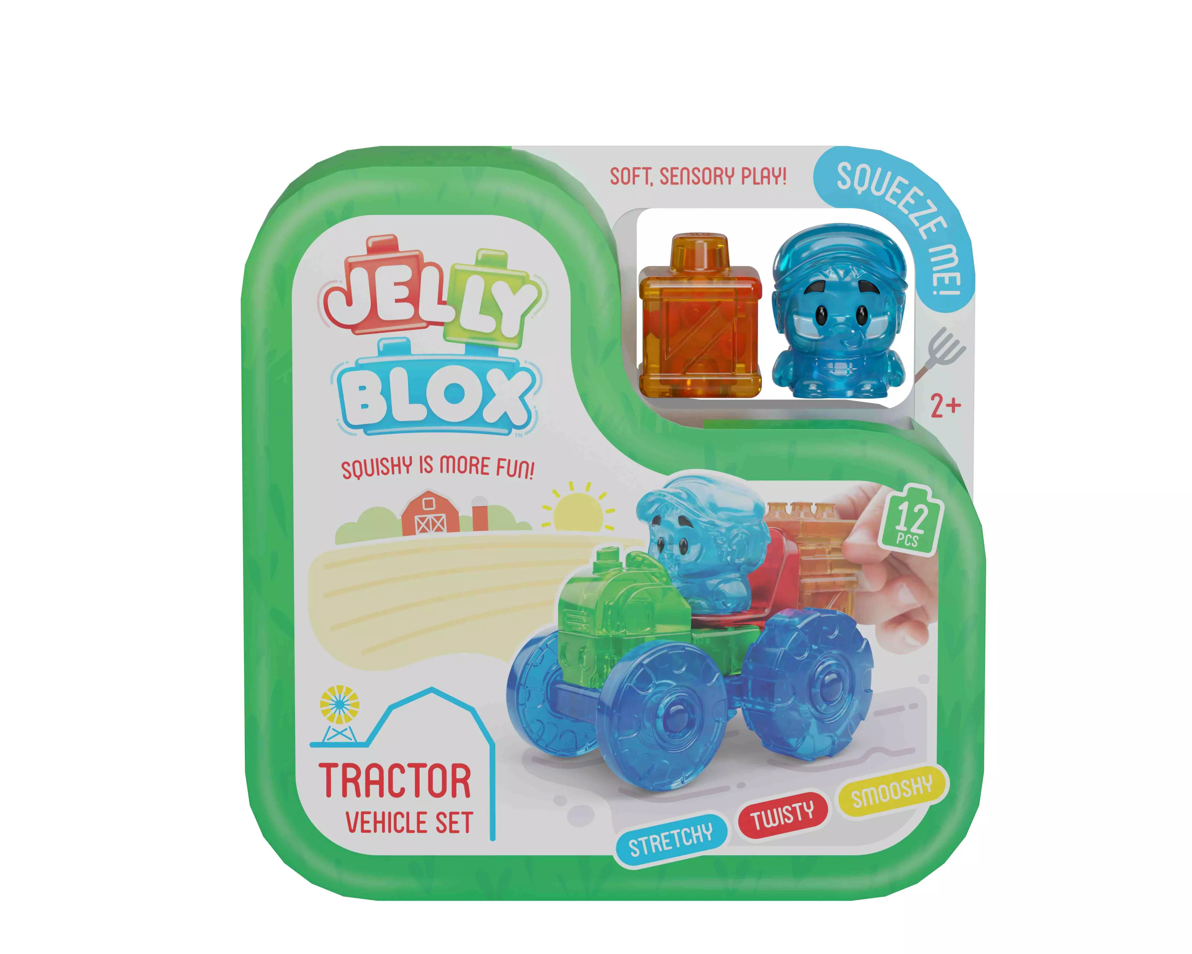 Klocki Jelly Blox Tractor - Zabawki