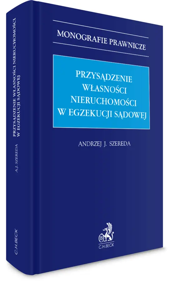 Przysądzenie własności nieruchomości w egzekucji sądowe - Książki