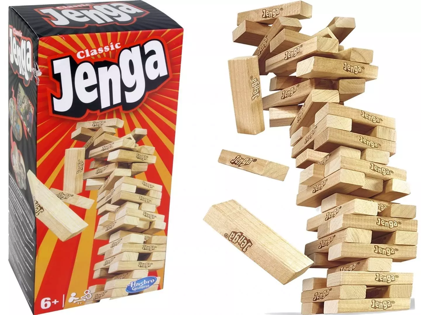 Jenga Refresh Classic - Gry