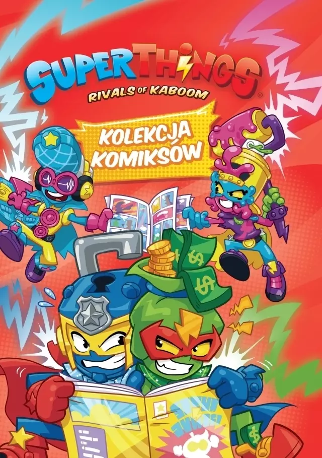 SuperThings Rivals of Kaboom. Kolekcja komiksów 5 - Książki
