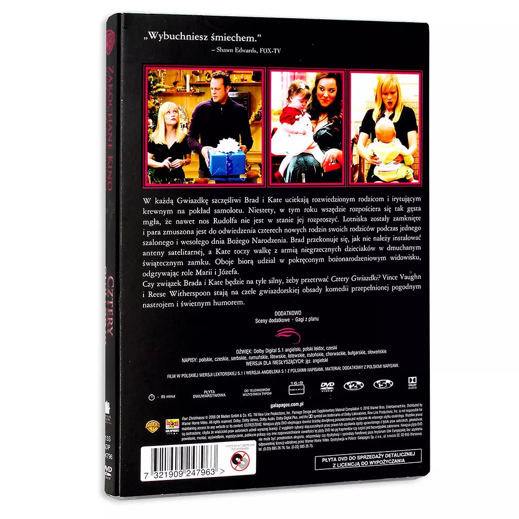 Zakochane kino. Cztery gwiazdki, DVD - Filmy