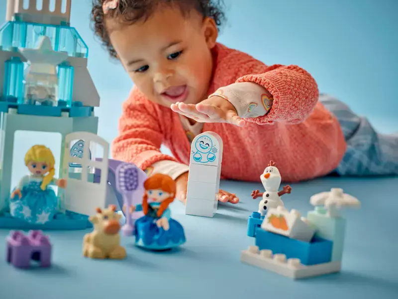 LEGO DUPLO Przyjęcie w lodowym zamku Anny i Elzy 10455 - Zabawki