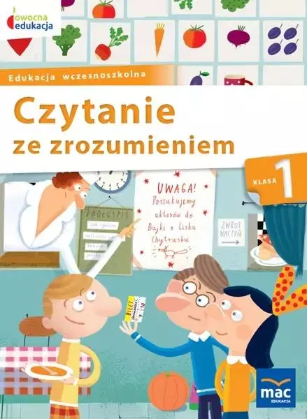 Owocna edukacja. Czytanie ze zrozumieniem. Klasa 1. Szkoła podstawowa - Książki