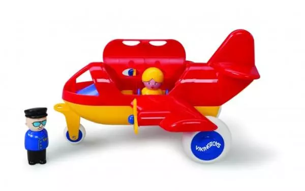 Samolot 30 cm z 2 figurkami - Książki