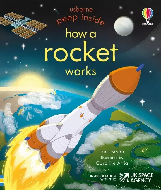 Peep Inside How a Rocket Works - Książki