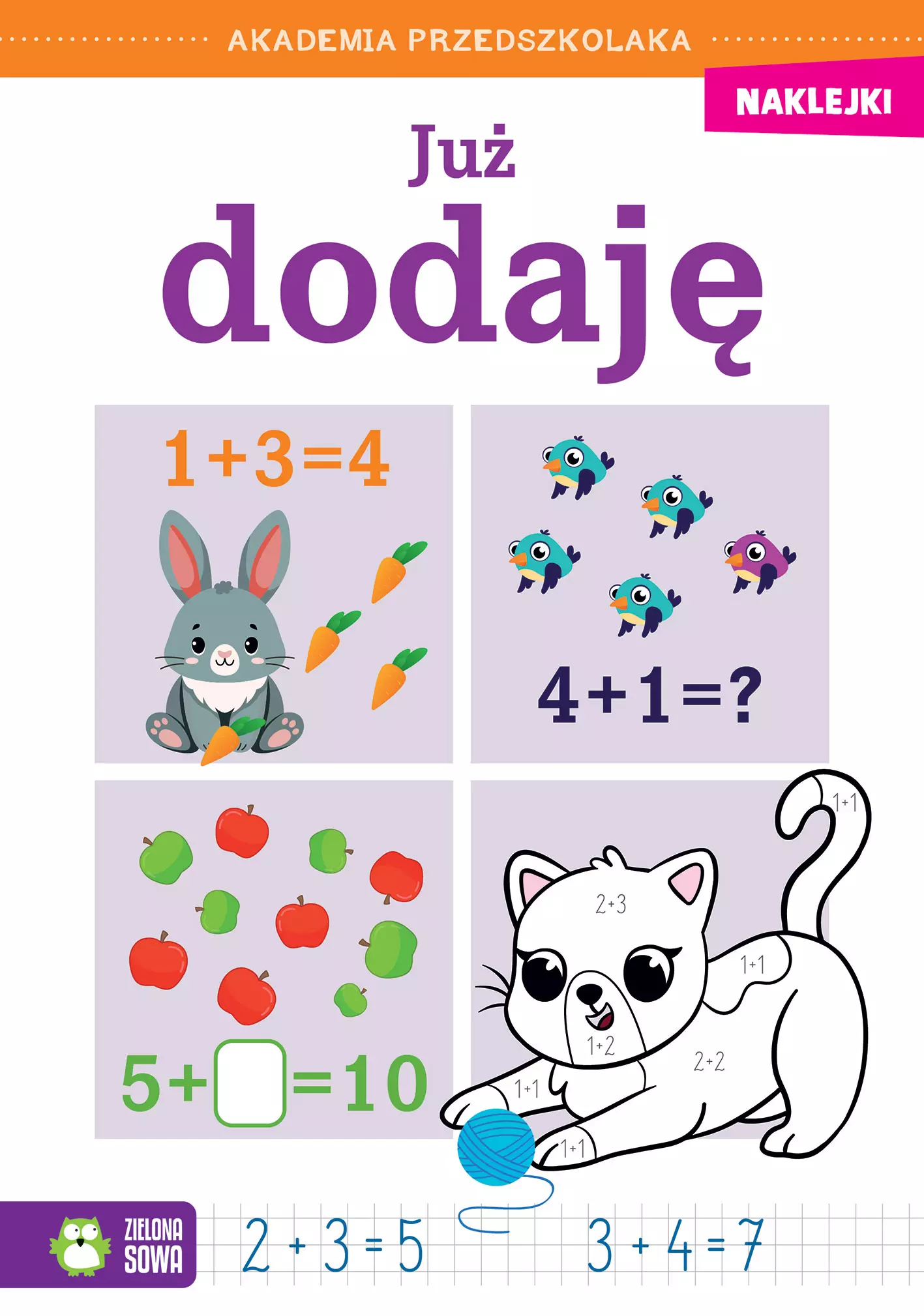 Akademia przedszkolaka. Już dodaję - Książki