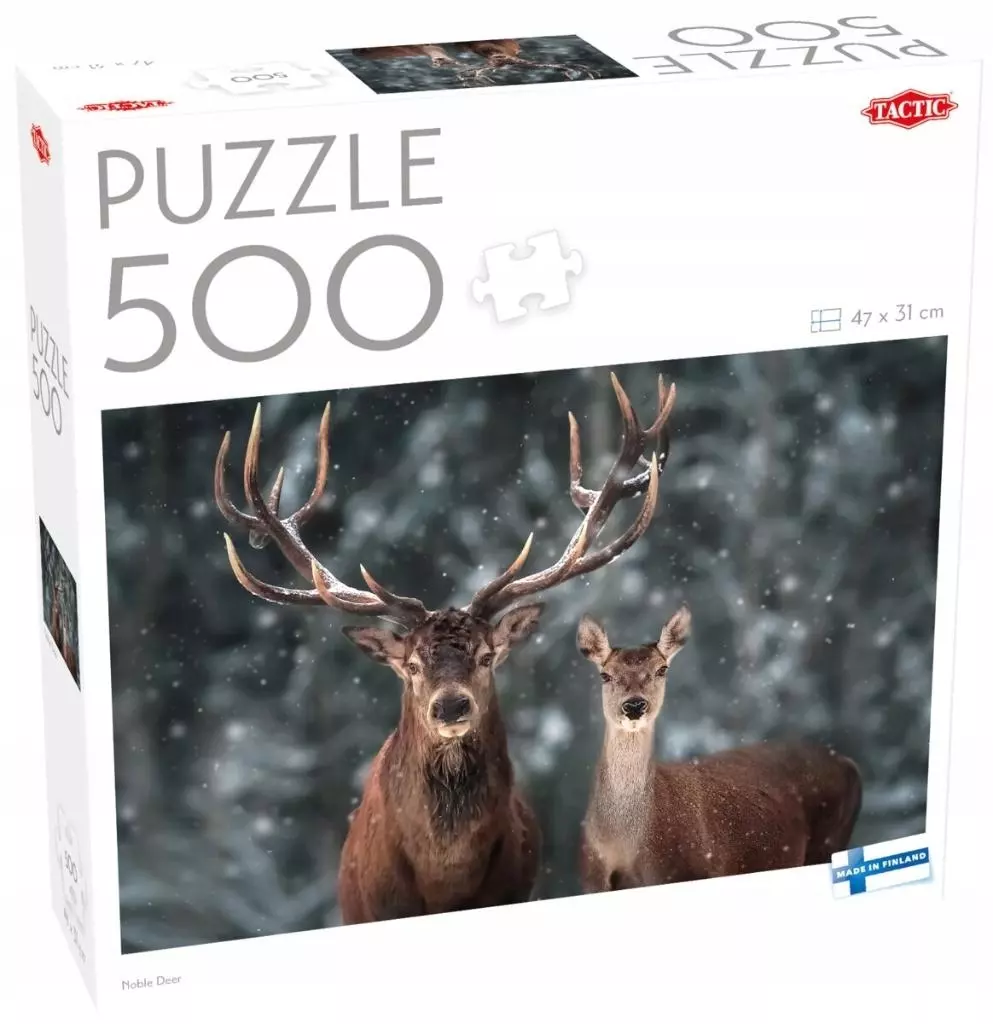 Puzzle 500 Szlachetny Jeleń - Książki