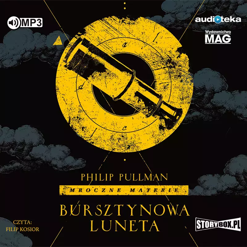 CD MP3 Bursztynowa luneta. Mroczne materie. Tom 3 - Audiobooki