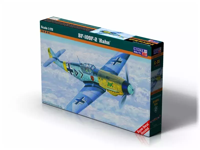 BF-109 F-4 Muller, C-38, 1:72 - Zabawki