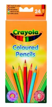 Crayola Kredki ołówkowe 24 szt - Papiernicze i szkolne