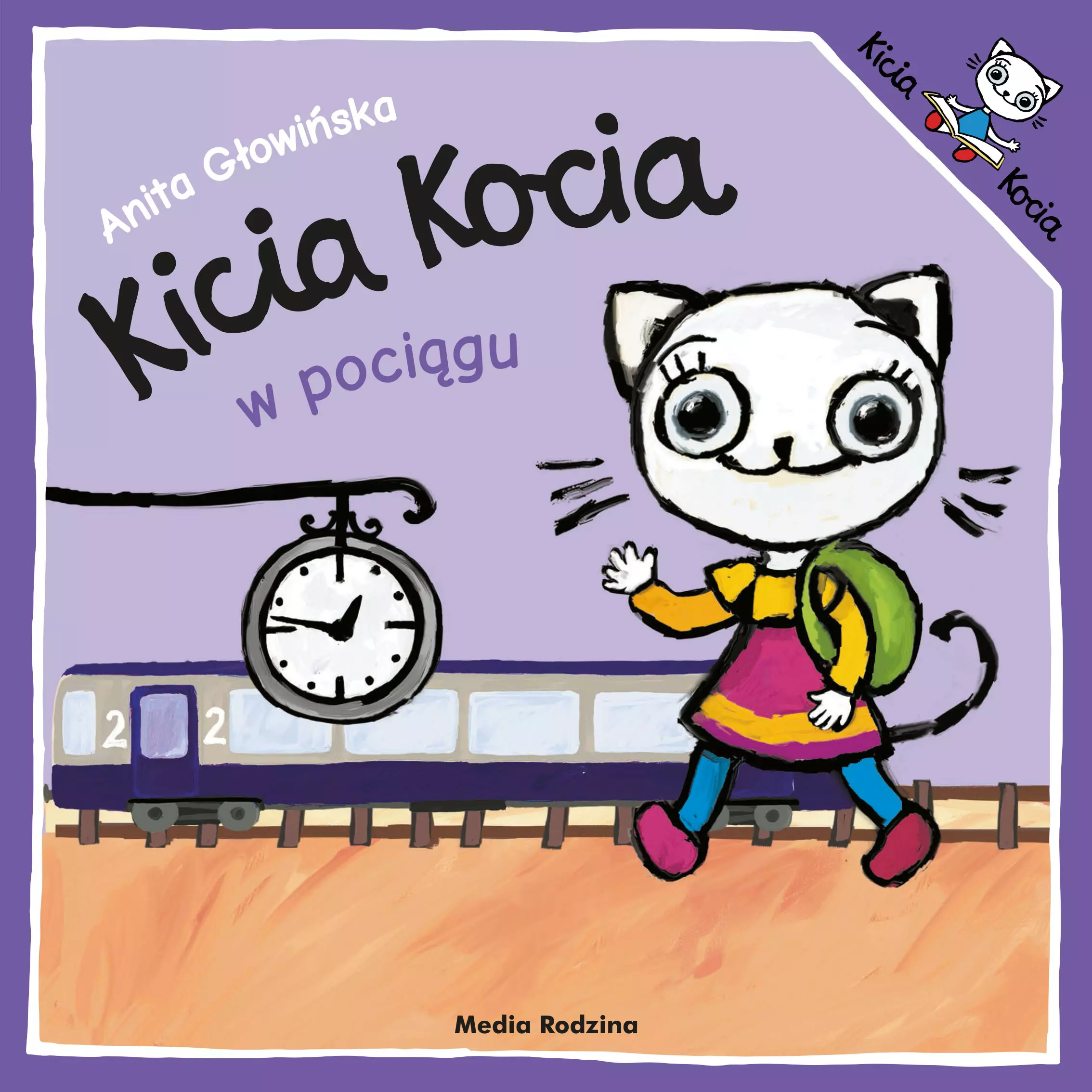 Kicia Kocia w pociągu - Książki