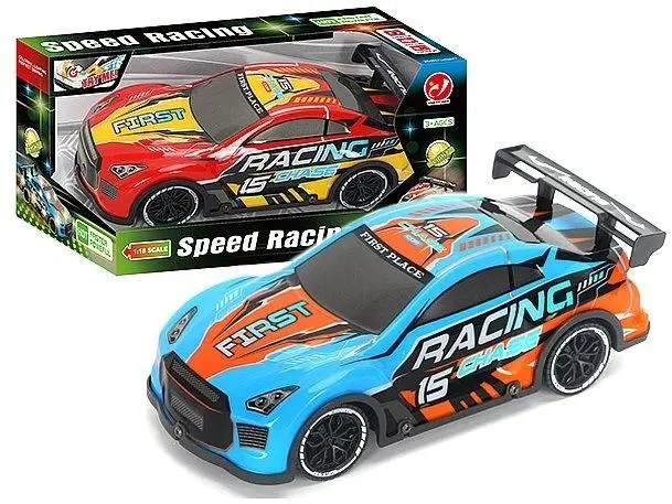 Auto sportowe ze światłem i dźwiękiem 1:18, - Zabawki