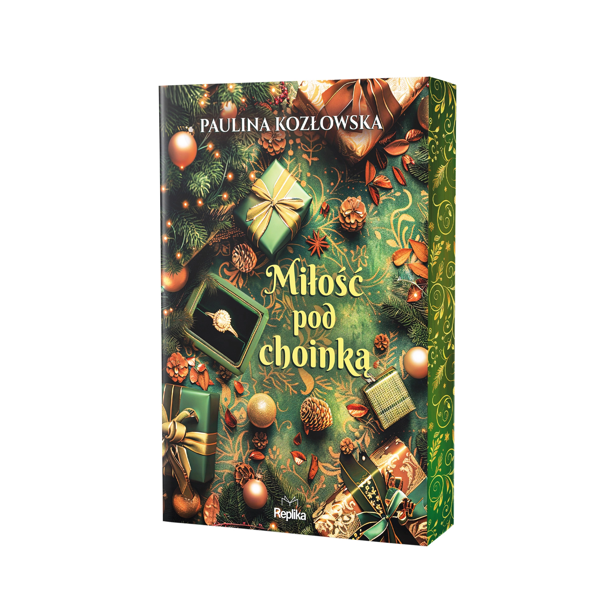Miłość pod choinką, (barwione brzegi) - Książki