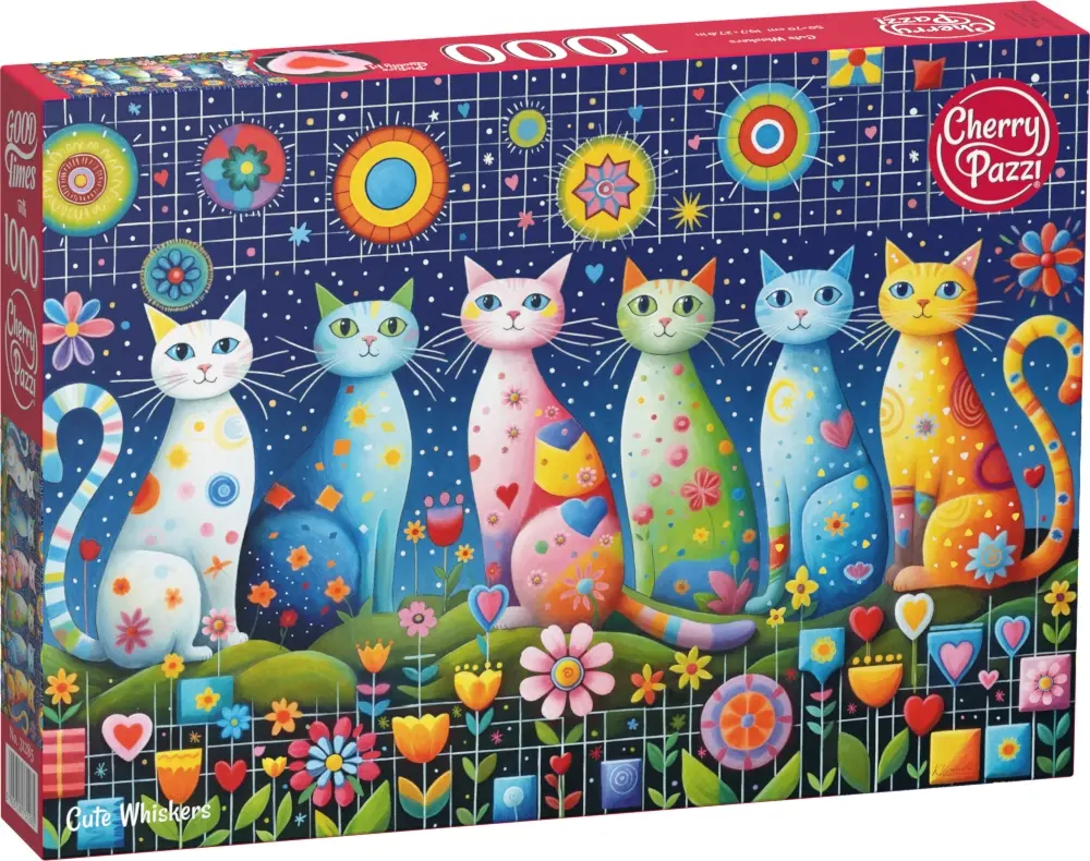 Puzzle 1000 CherryPazzi Cute Whiskers 31285 - Puzzle