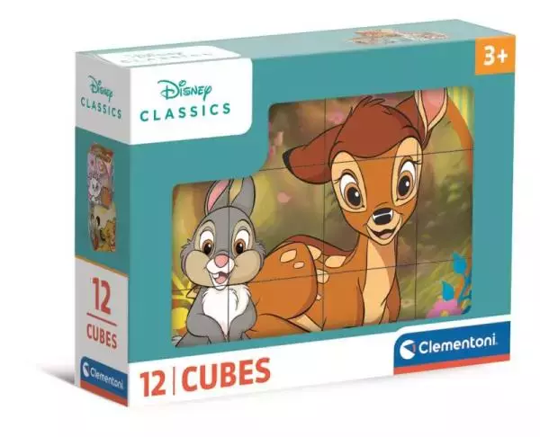 Clementoni Klocki obrazkowe 12el Disney 41196 - Zabawki