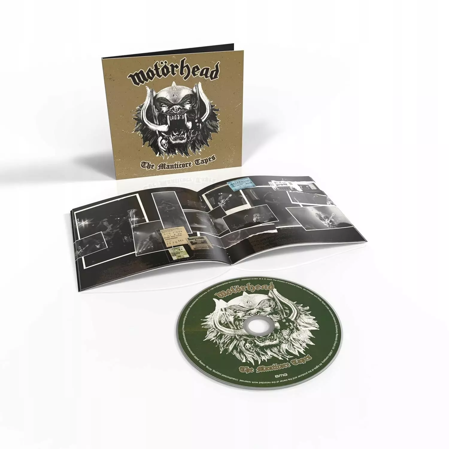 The Manticore Tapes, CD - Muzyka