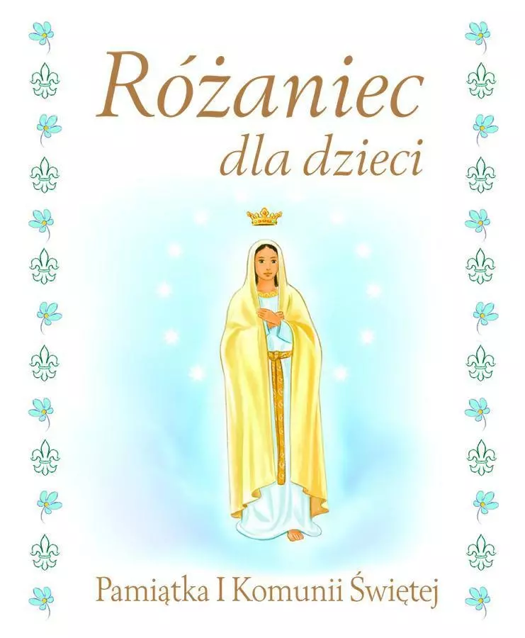 Różaniec dla dzieci. Pamiątka I Komunii Świętej - Książki