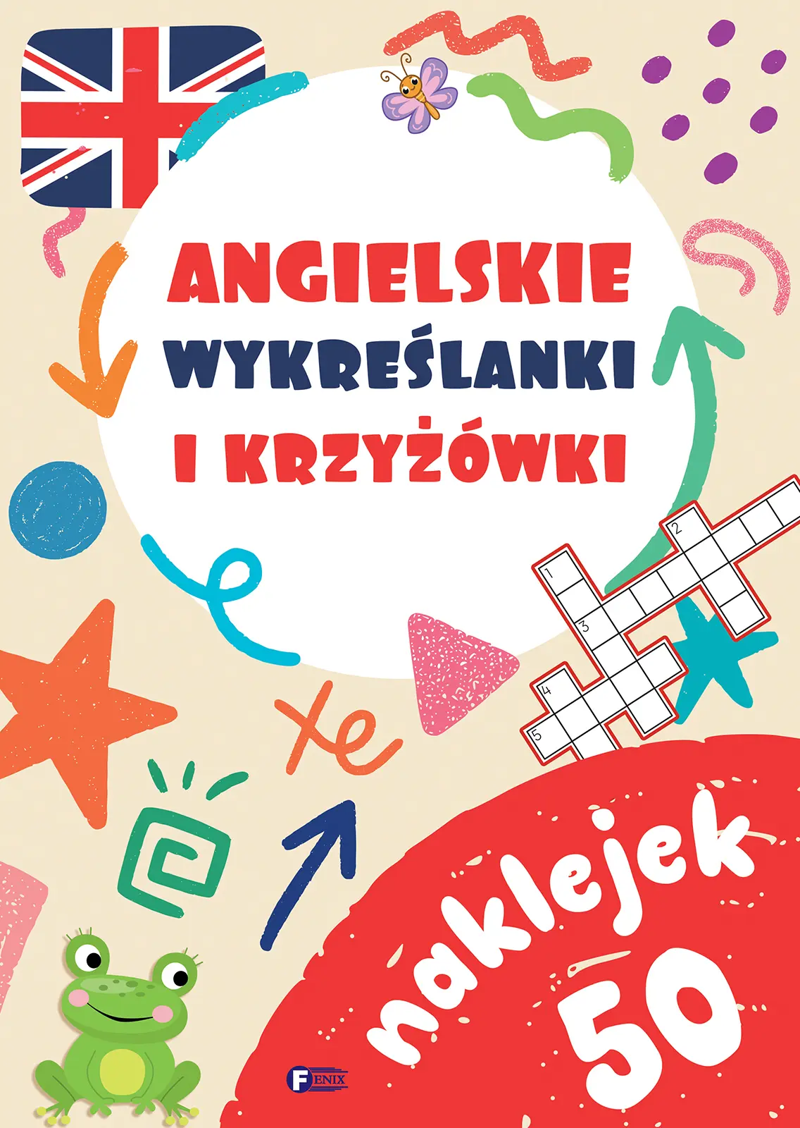 Angielskie wykreślanki i krzyżówki - Książki