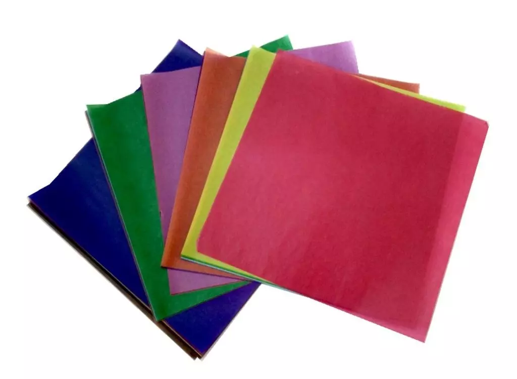 Papier origami transparentny 42g 20x20cm 50ark - Papiernicze i szkolne
