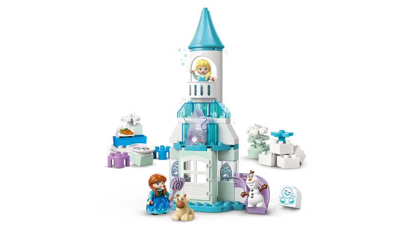 LEGO DUPLO Przyjęcie w lodowym zamku Anny i Elzy 10455 - Zabawki