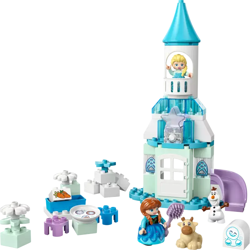 LEGO DUPLO Przyjęcie w lodowym zamku Anny i Elzy 10455 - Zabawki