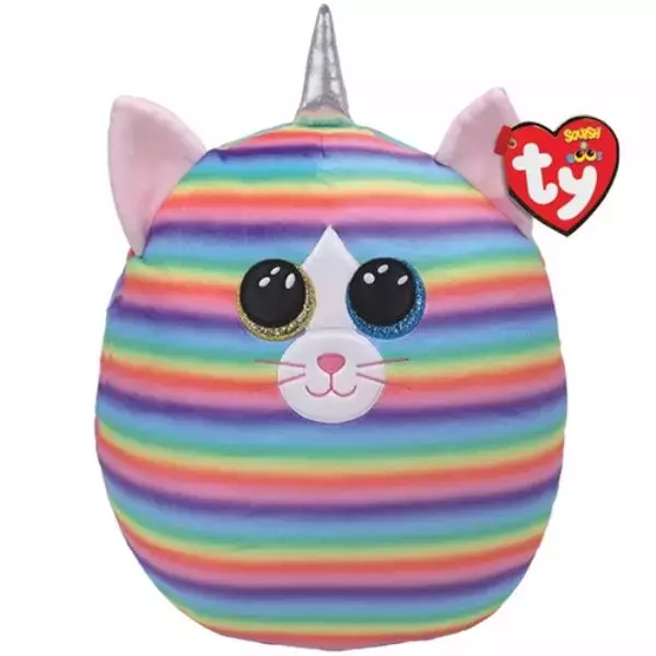 TY Squish-a-Boos HEA THER - kot z rogiem 30cm 39189 - Zabawki