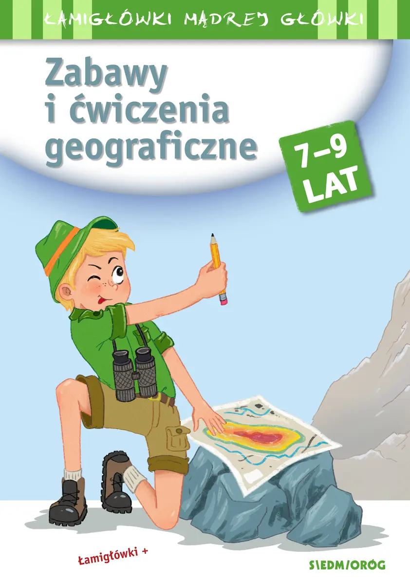Zabawy i ćwiczenia geograficzne. Łamigłówki mądrej główki - Książki