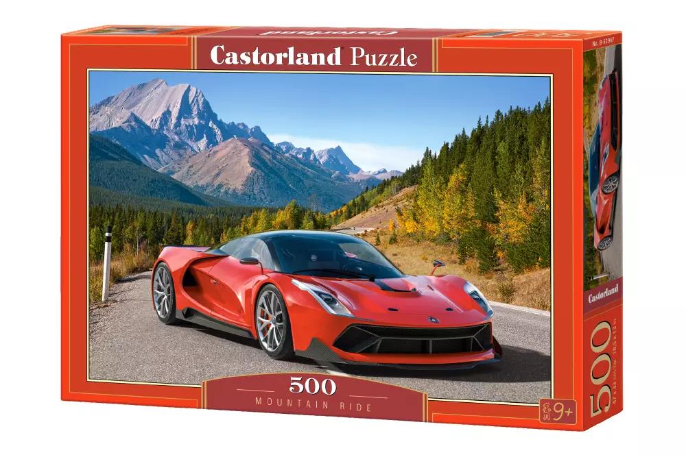 Puzzle 500 elementów. Mountain Ride - Puzzle