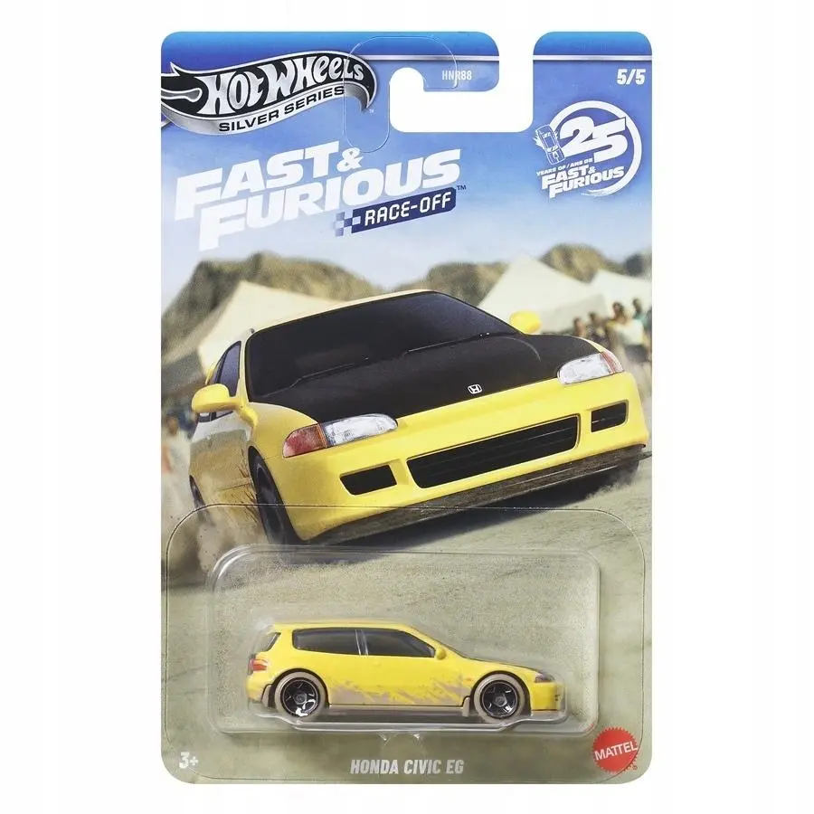 Hot Wheels Szybcy i wściekli Honda Civic EG - Zabawki