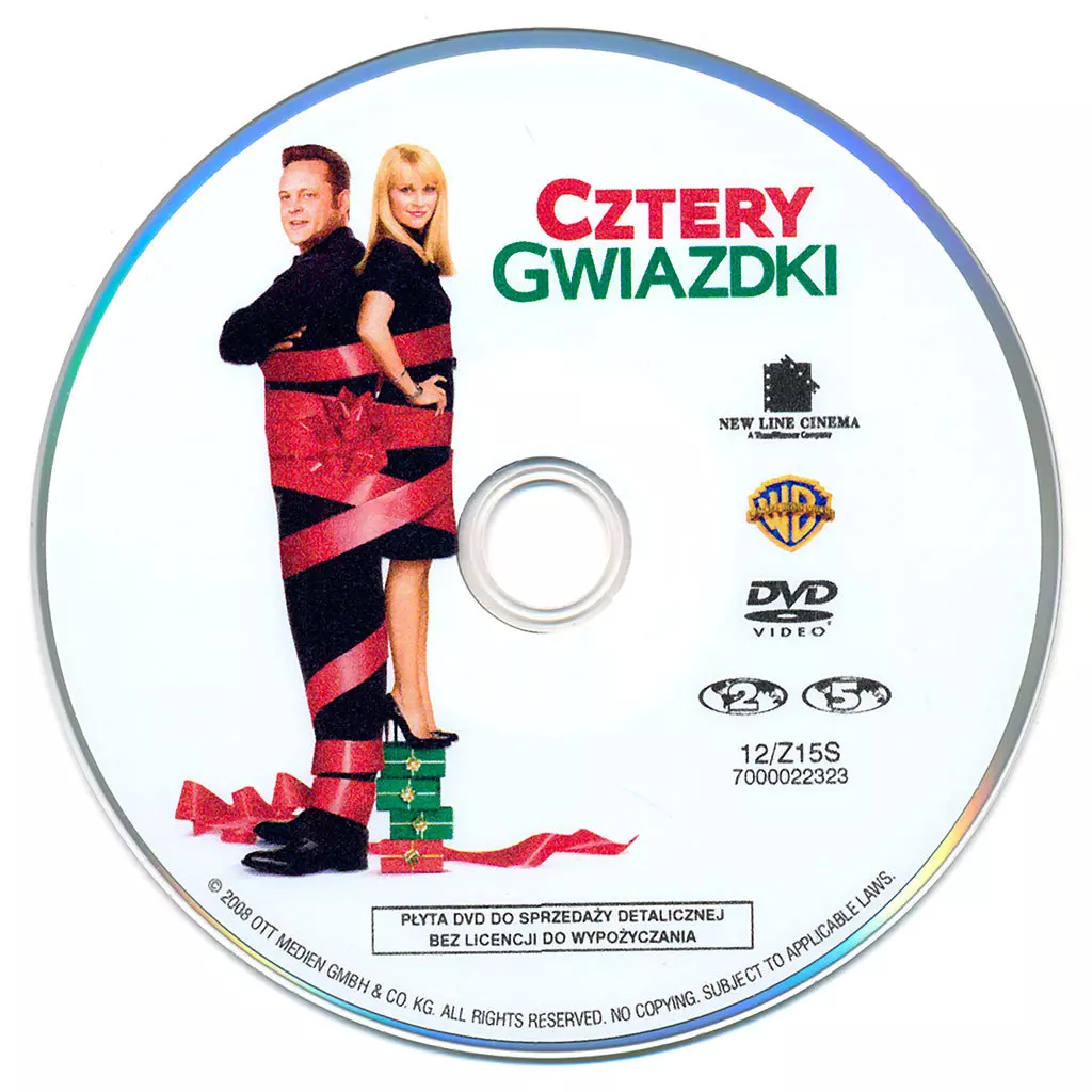 Zakochane kino. Cztery gwiazdki, DVD - Filmy